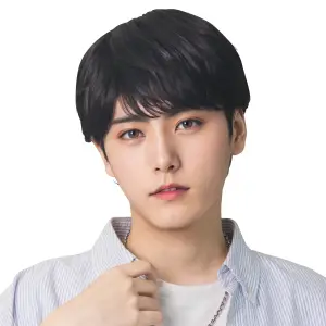 WIGGY RICHメンズ ナチュラルマッシュ(ブラック)    